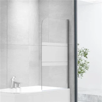 Thiết kế màn hình tắm đơn-không có khung